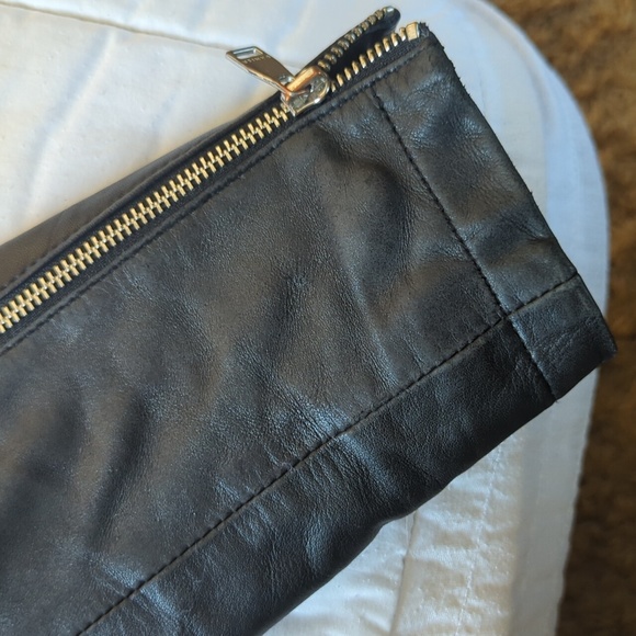 Danier Black Leather Jacket - Picture 6 of 8